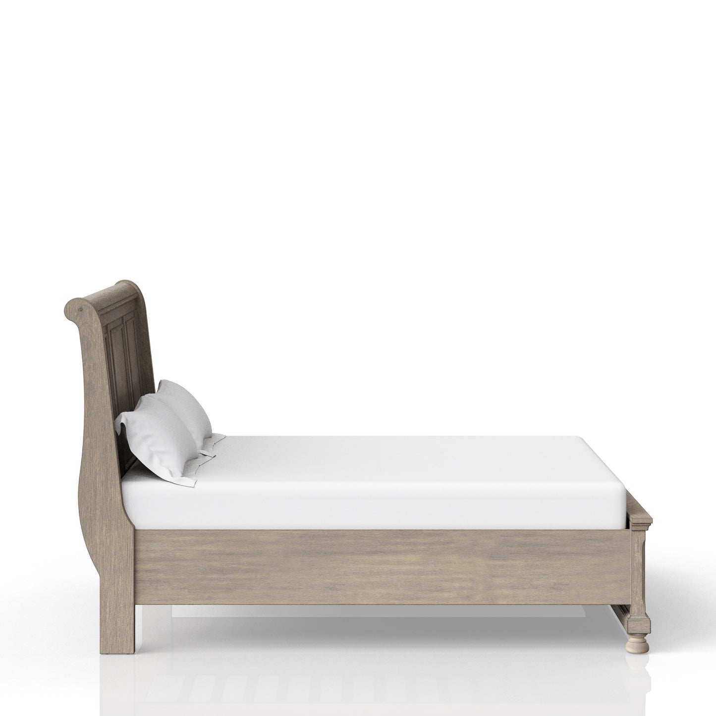 Queen Storage Bed - Antique Gray