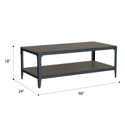 Drake - Coffee Table - Brown