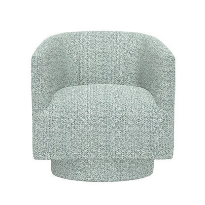 Bralin - Swivel, Accent Chair - Blue