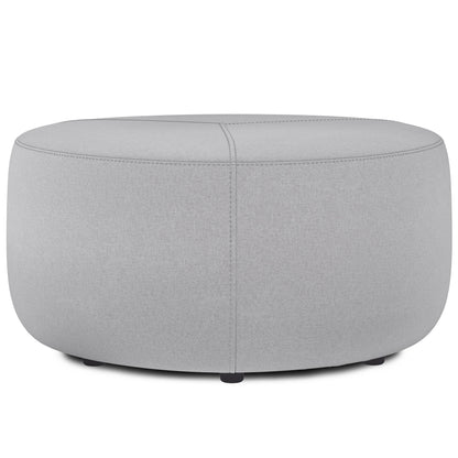 Moore - Large Ottoman - Light Gray