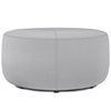 Moore - Large Ottoman - Light Gray