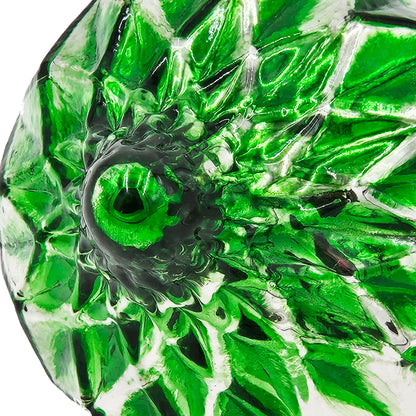 Christmas Ball Ornaments, Glass Decorative Hanging Ball Christmas Tree Ornaments For Holiday Decorations (Set of 4) - Green