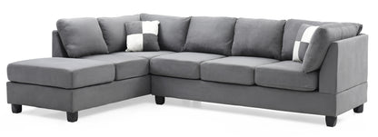 Malone - Versatile Sectional - Gray