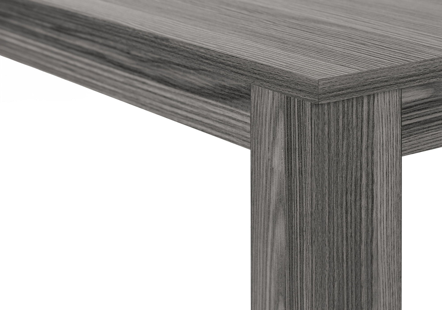 Corner Accent Console Table For Entryway, Contemporary And Modern - Gray