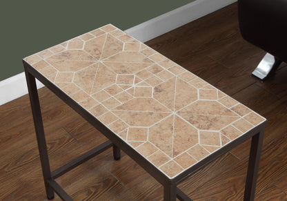 Accent Table, Side, Transitional - Brown