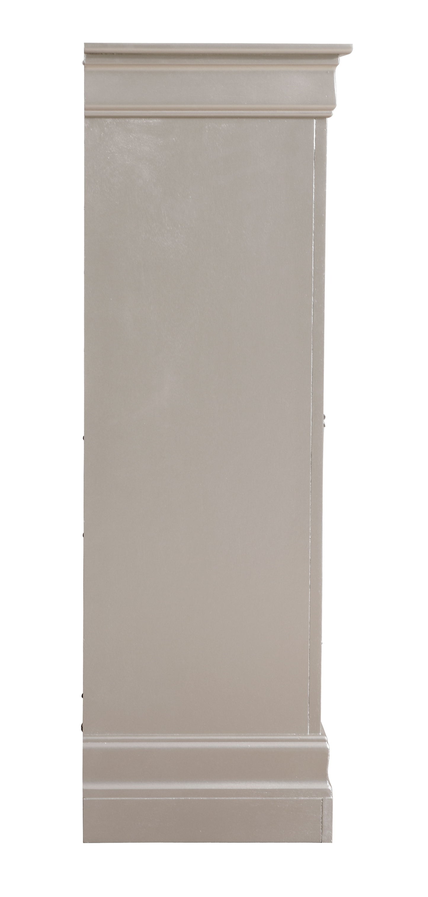 Lorana - Modern Chest - Silver Champagne