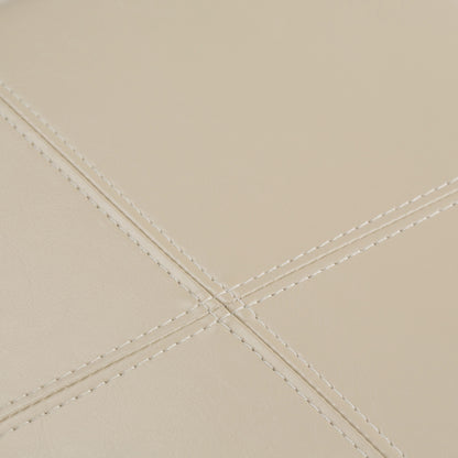 Avalon - 5 Piece Storage Ottoman - Satin Cream