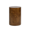 Nebula - Accent Pillar Side Table - Medium Brown