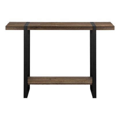 Accent Console Table For Entryway, Contemporary & Modern - Brown