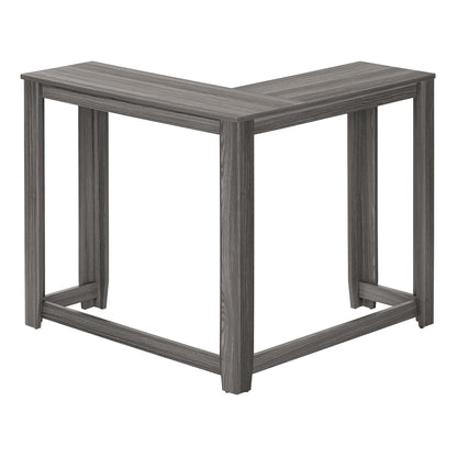 Corner Accent Console Table For Entryway, Contemporary And Modern - Gray