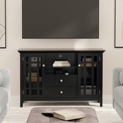 Bedford - Tall TV Media Stand - Black