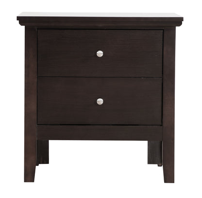 Primo - Nightstand With Storage Drawers - Espresso