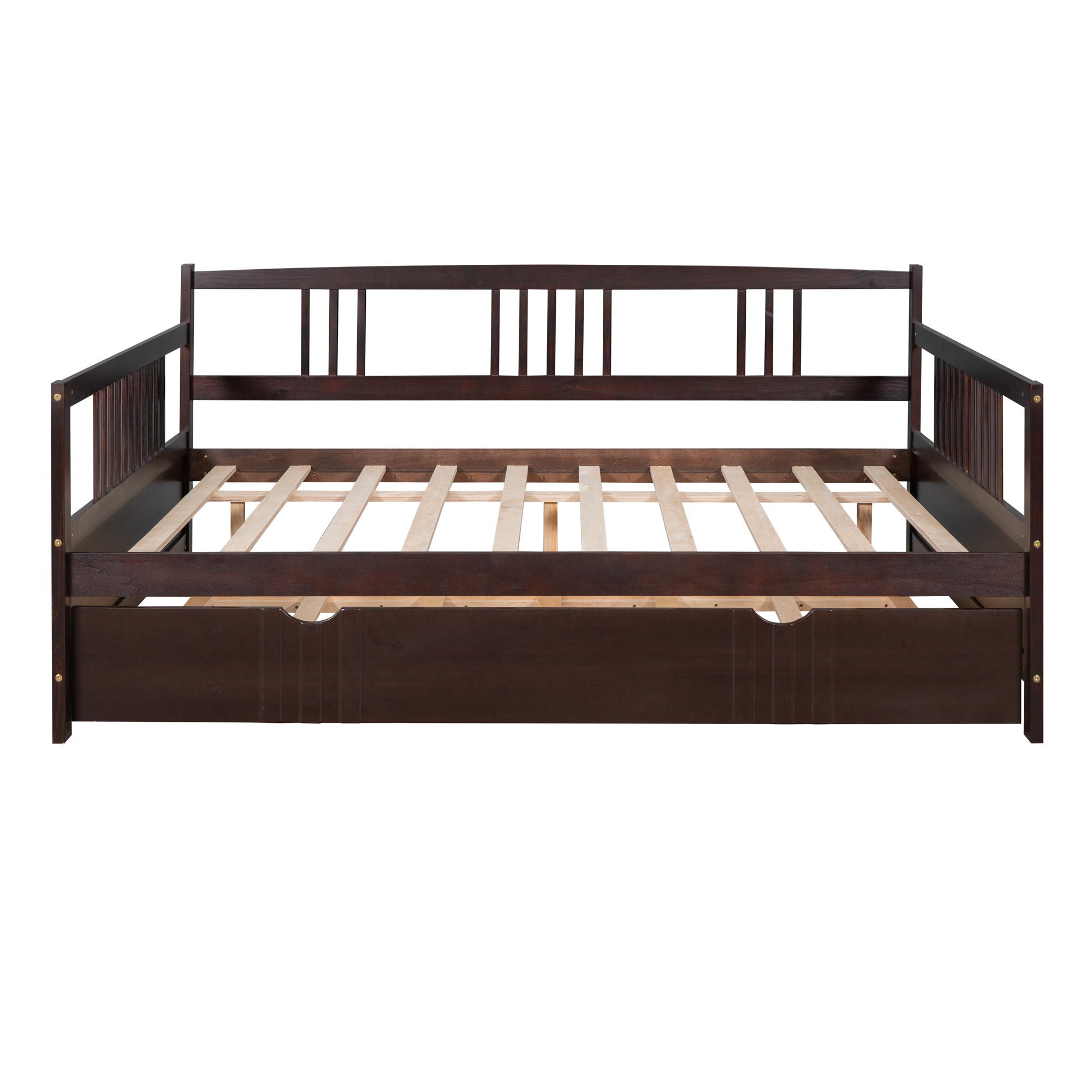 Full Size DayBed With Twin Size Trundle - Espresso