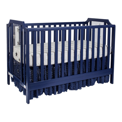 Celeste - 3 In 1 Convertible Island Crib - Navy Blue