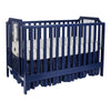 Celeste - 3 In 1 Convertible Island Crib - Navy Blue