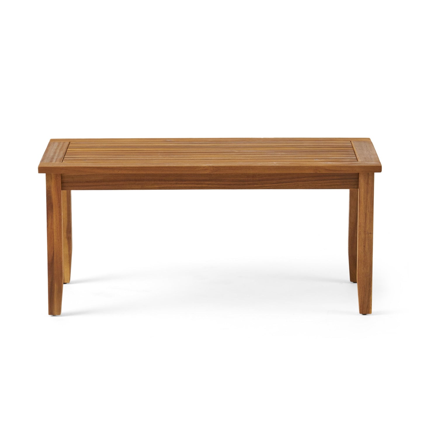 Outdoor Chat Set With Coffee Table And Loveseat - Teak