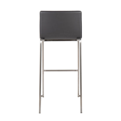 Mara - Contemporary Barstool (Set of 2) - Gray