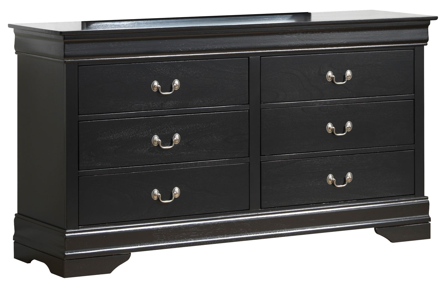 Elegant Traditional Storage Dresser - Black