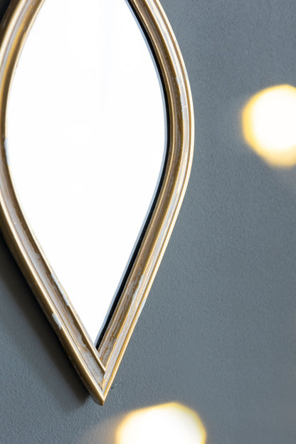 Decorative Mirror For Wall Decor - Antique Gold