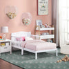 Birdie Toddler Bed - White / White