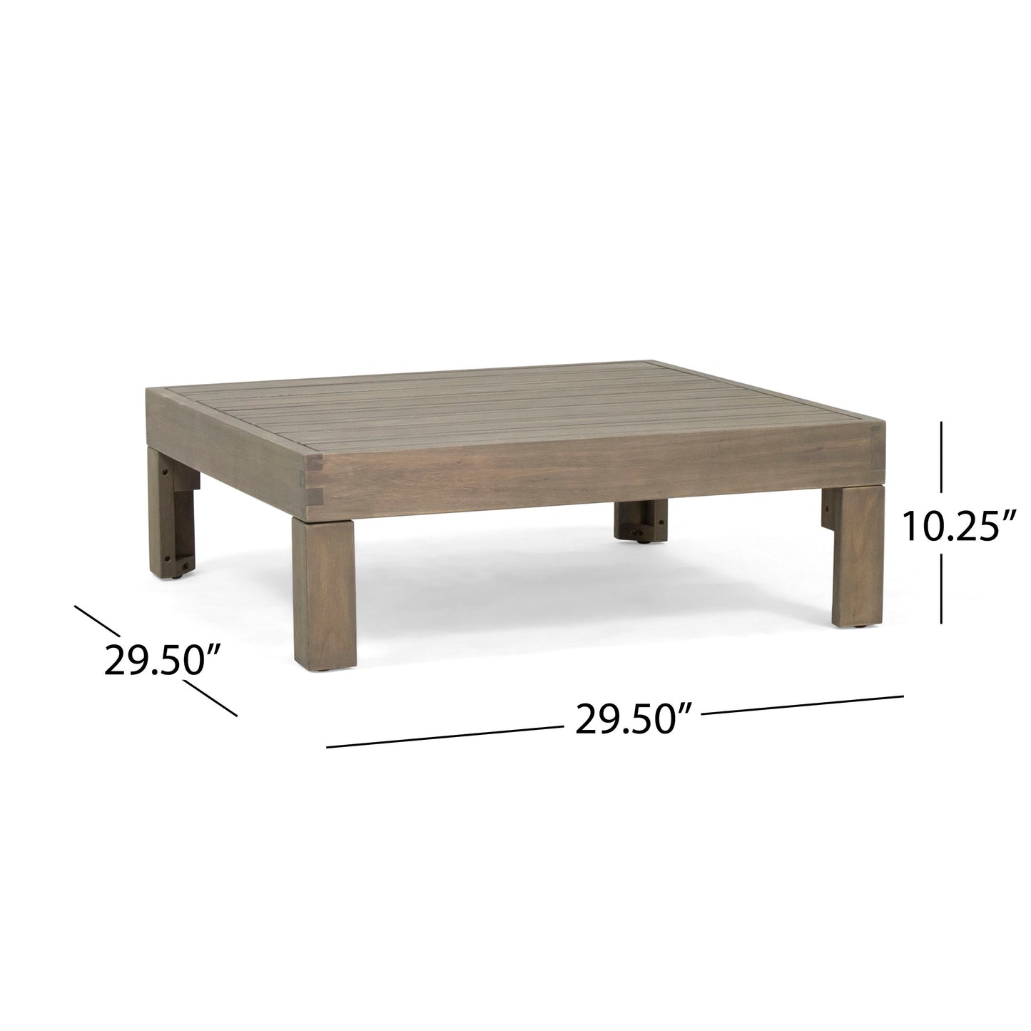 Oana - Left Corner Bench And Coffee Table - White