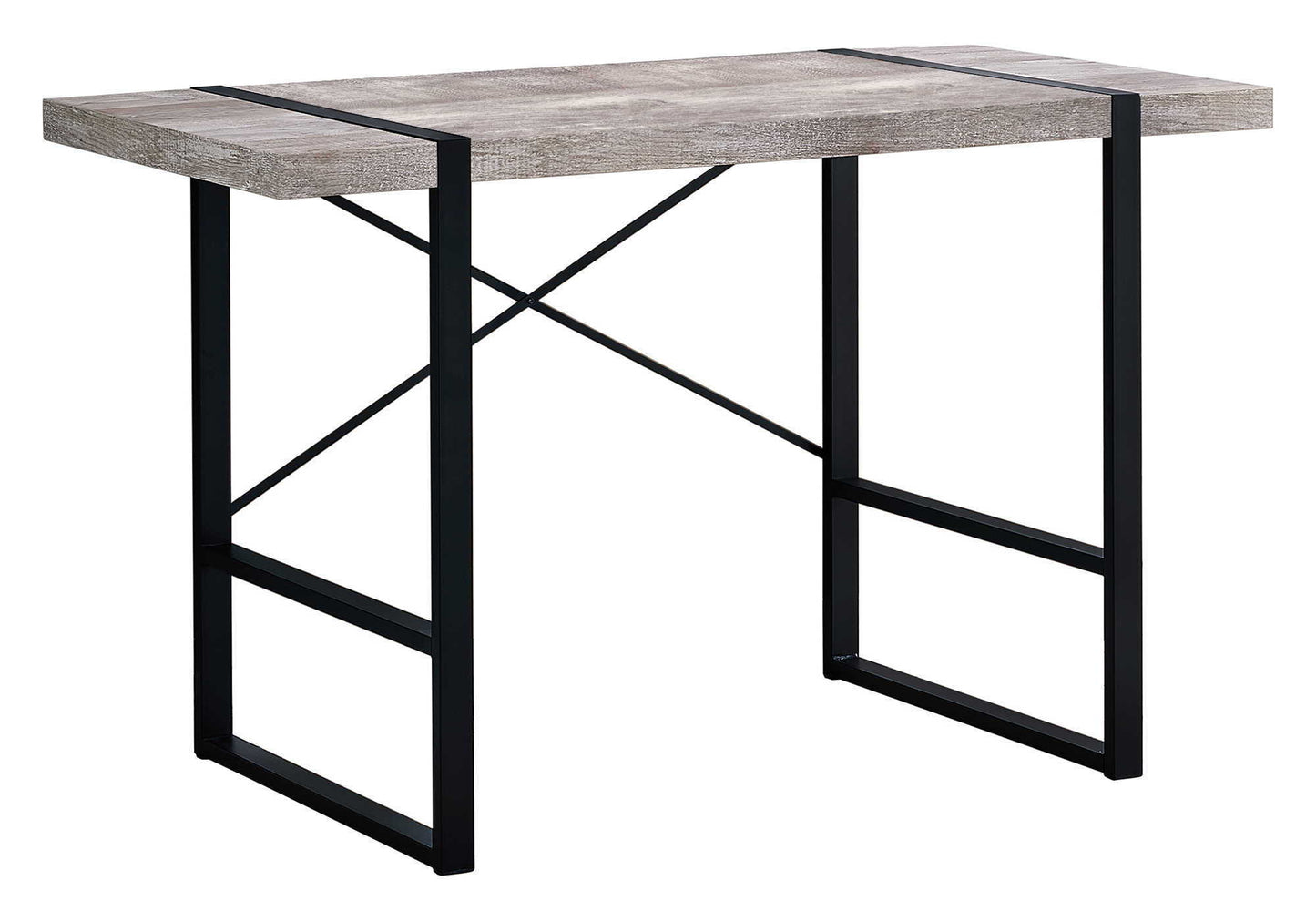 Computer Desk For Home Office, Laptop, Contemporary Versatile Placement - Taupe