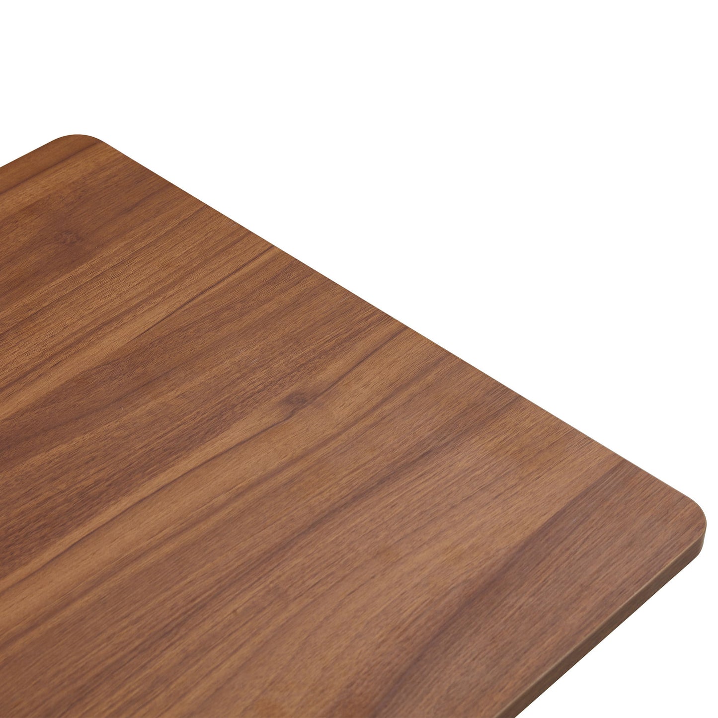Modern Triangular Support Tea Table, Lightweight And Stable, Perfectly Integrating Nature And Industry - Walnut