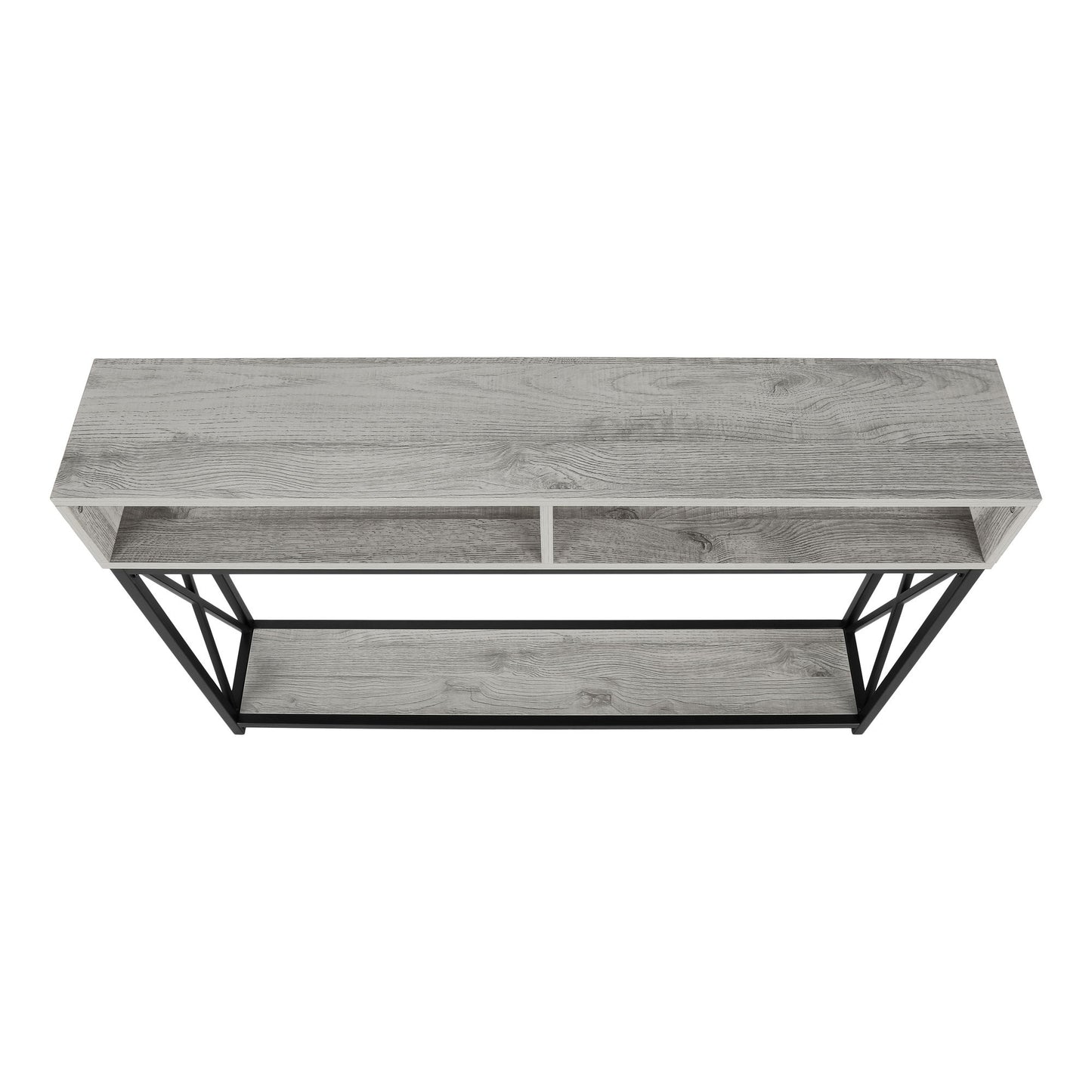 Accent Console Table For Entryway, Modern - Gray