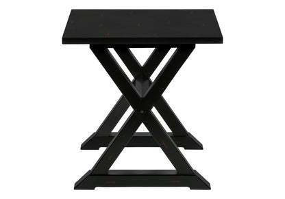 Accent End Table, Square, Transitional - Black