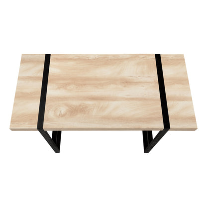 Computer Desk For Home Office, Laptop, Contemporary And Modern - Natural / Black