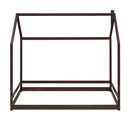 Twin Size Playhouse Bed - Espresso