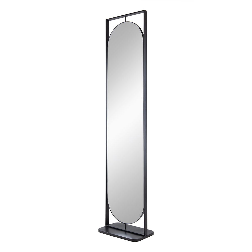 Full Length Standing Mirror, 360ÔøΩÔøΩÔøΩÔøΩÔøΩÔøΩÔøΩÔøΩÔøΩÔøΩÔøΩÔøΩÔøΩÔøΩÔøΩ Swivel Floor Mirror For Bedroom - Black