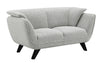 Nayeli - Boucle Loveseat - Light Gray