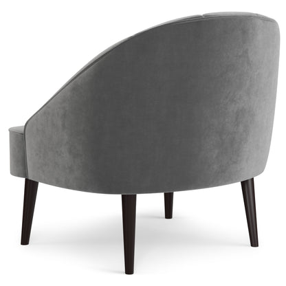 Harrah - Accent Chair - Smoky Gray