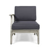 Perla - Left Armchair - Gray