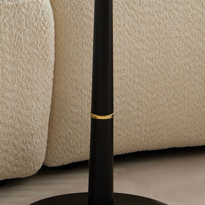 Modern Square Coffee Table And Computer Desk - Black / Gold