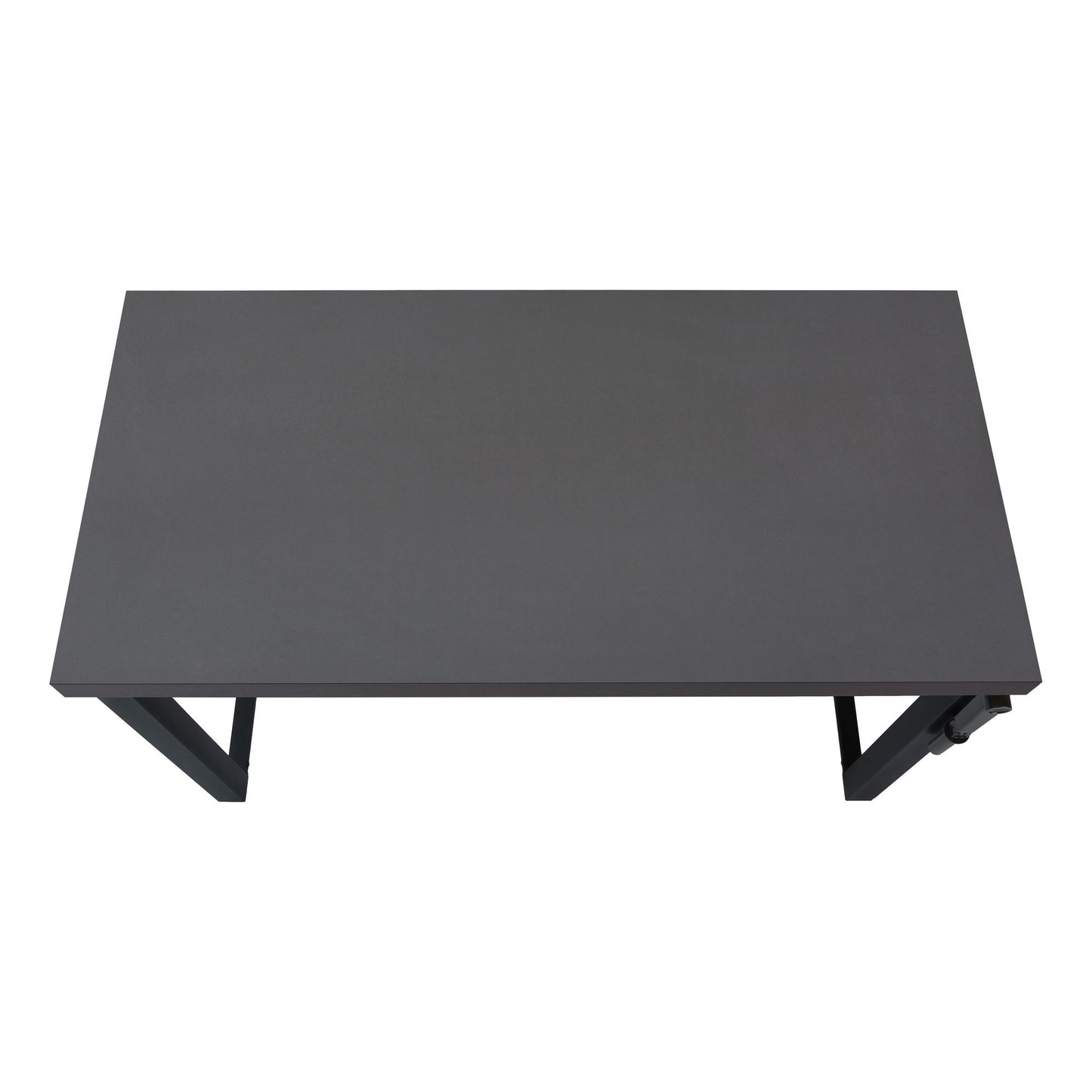 Computer Desk, Home Office, Standing, Adjustable, Laptop, Contemporary & Modern - Gray