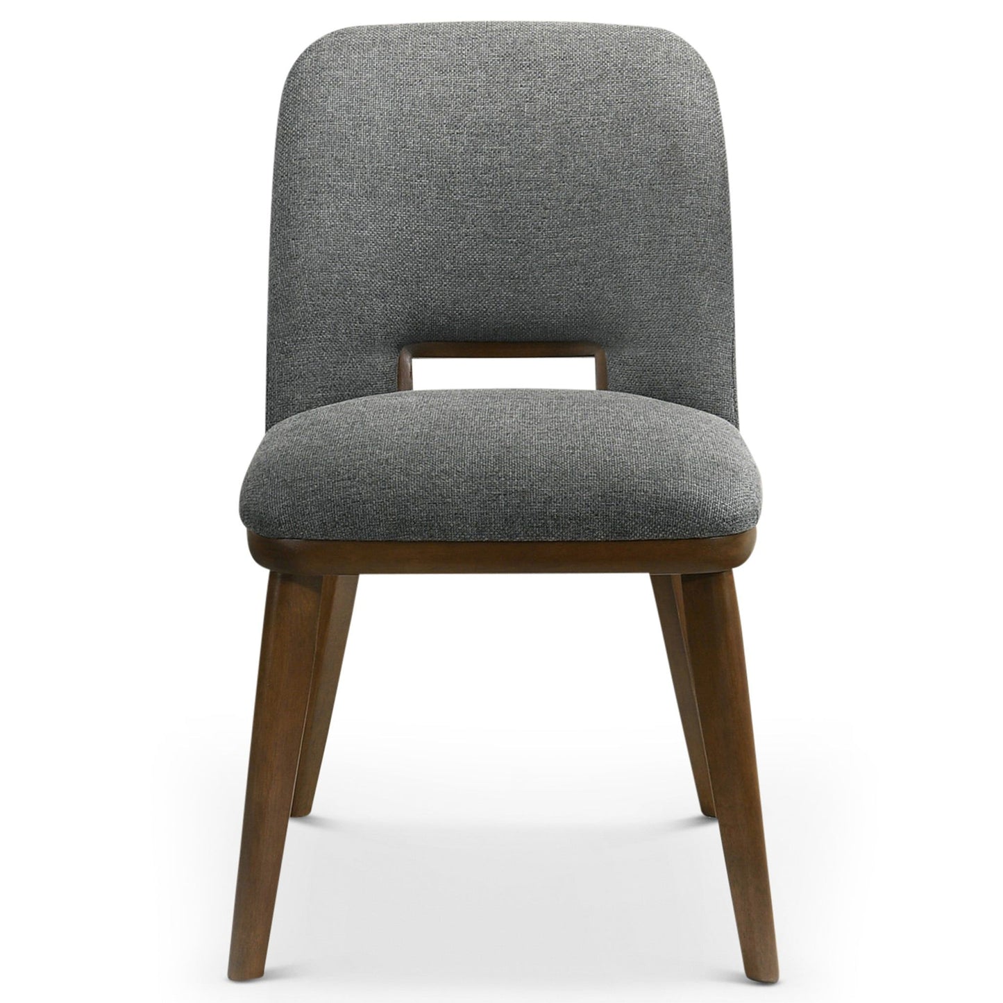Blake - Dining Chair (Set of 2) - Brown / Dark Gray