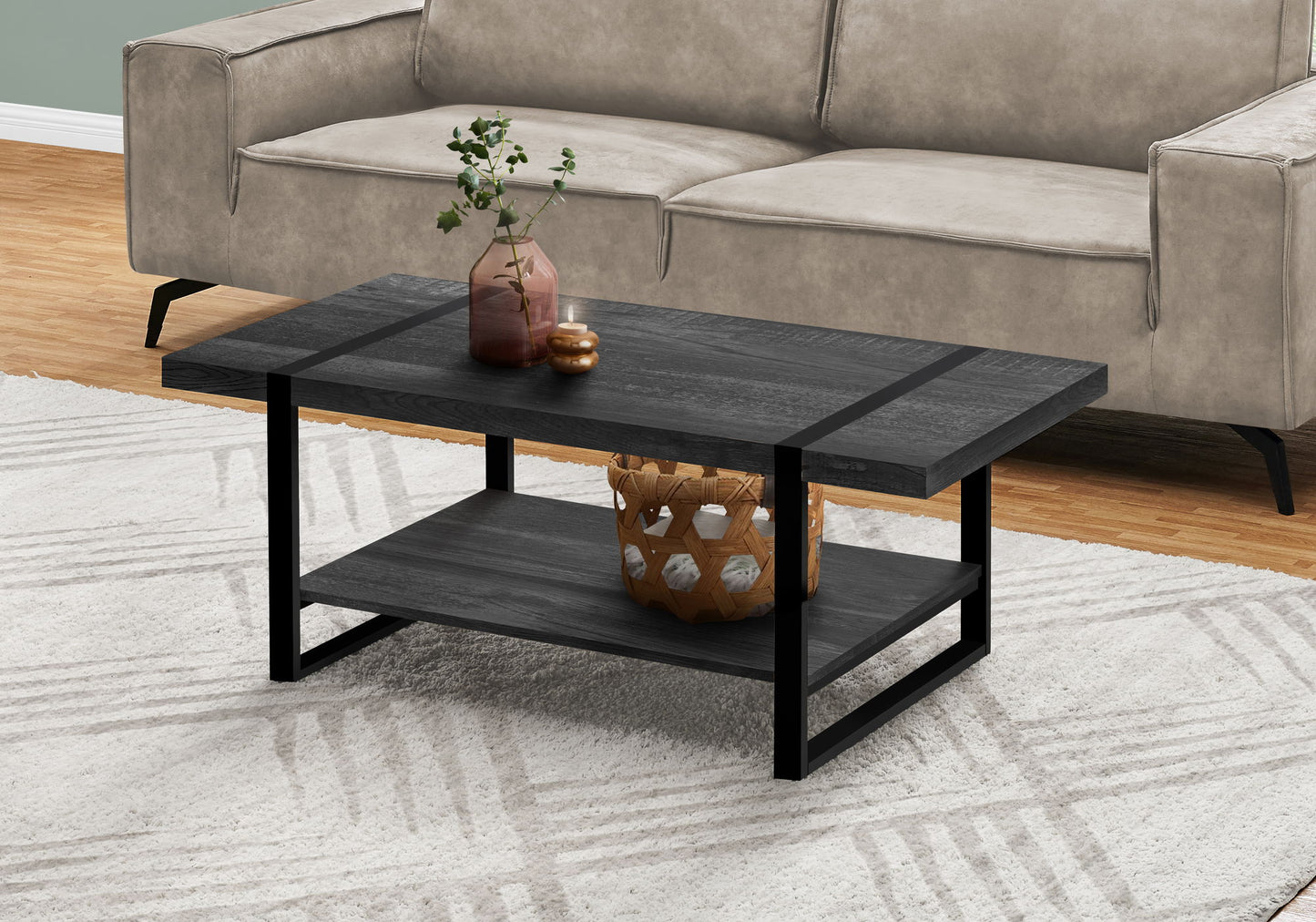 Table, Rectangular, Contemporary & Modern - Black