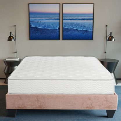 Premium 9" Medium Pocket Spring Mattress Full Size - White