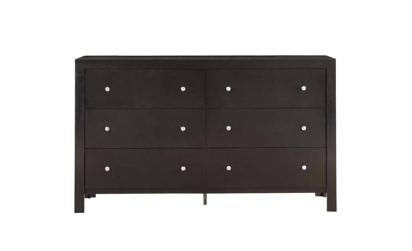 Elegant Transitional Dresser - Black