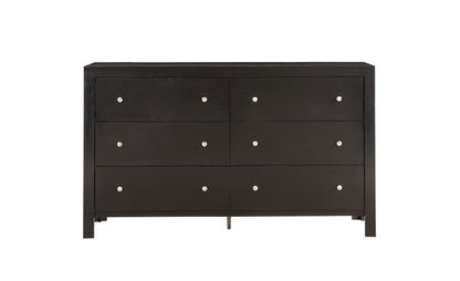 Elegant Transitional Dresser - Black