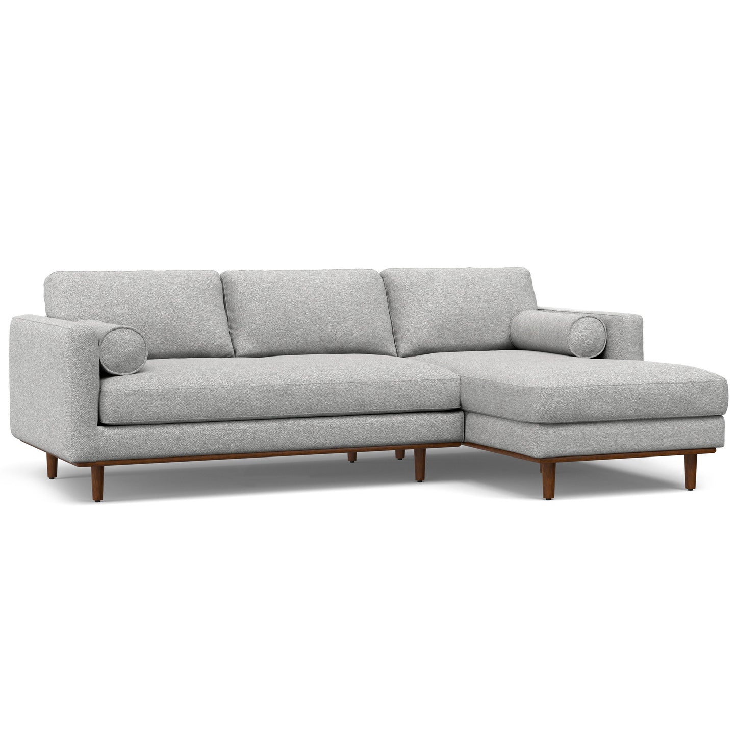 Morrison - Right Sectional Sofa - Mist Gray