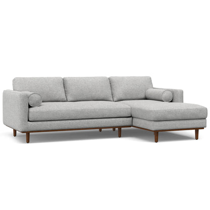 Morrison - Right Sectional Sofa - Mist Gray