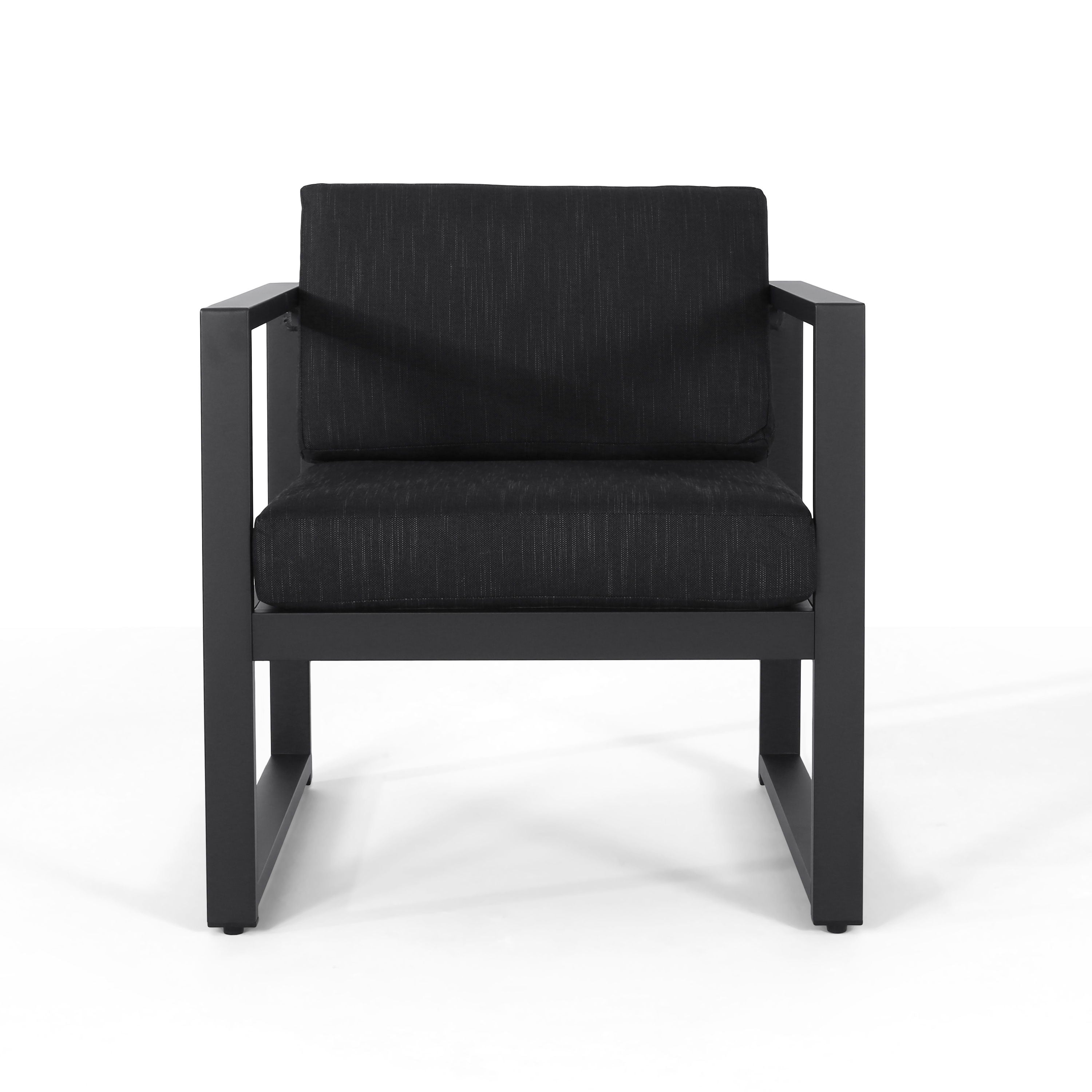Navan - Club Chair - Dark Gray