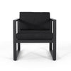 Navan - Club Chair - Dark Gray