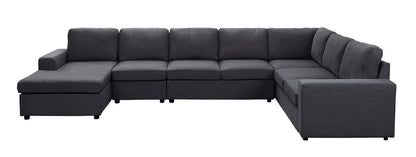 Hayden - Modular Sectional Sofa With Reversible Chaise - Dark Gray