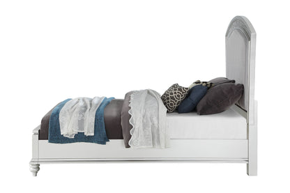Maverick - California King Bed - Silver