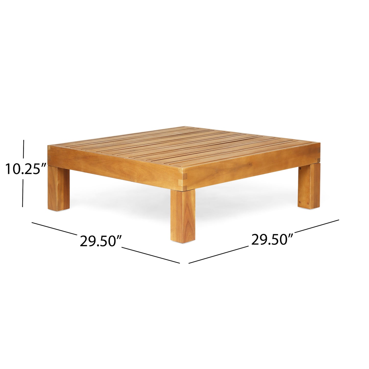 Oana - 3 Piece Love Seat Set With Coffee Table - Beige