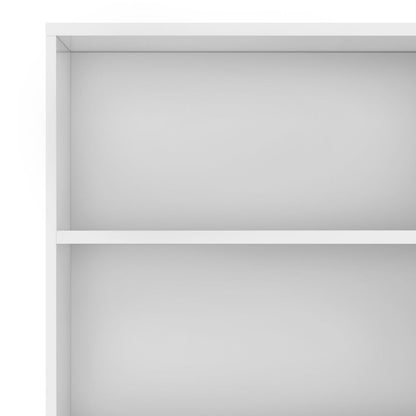 Harper - Bookcase With Storage - White